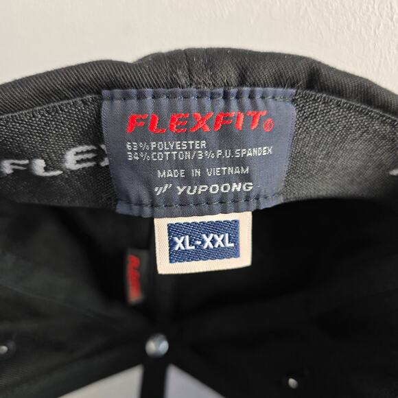 Flex Fit Mens Hat Black Size XL/XXL - Picture 3 of 4